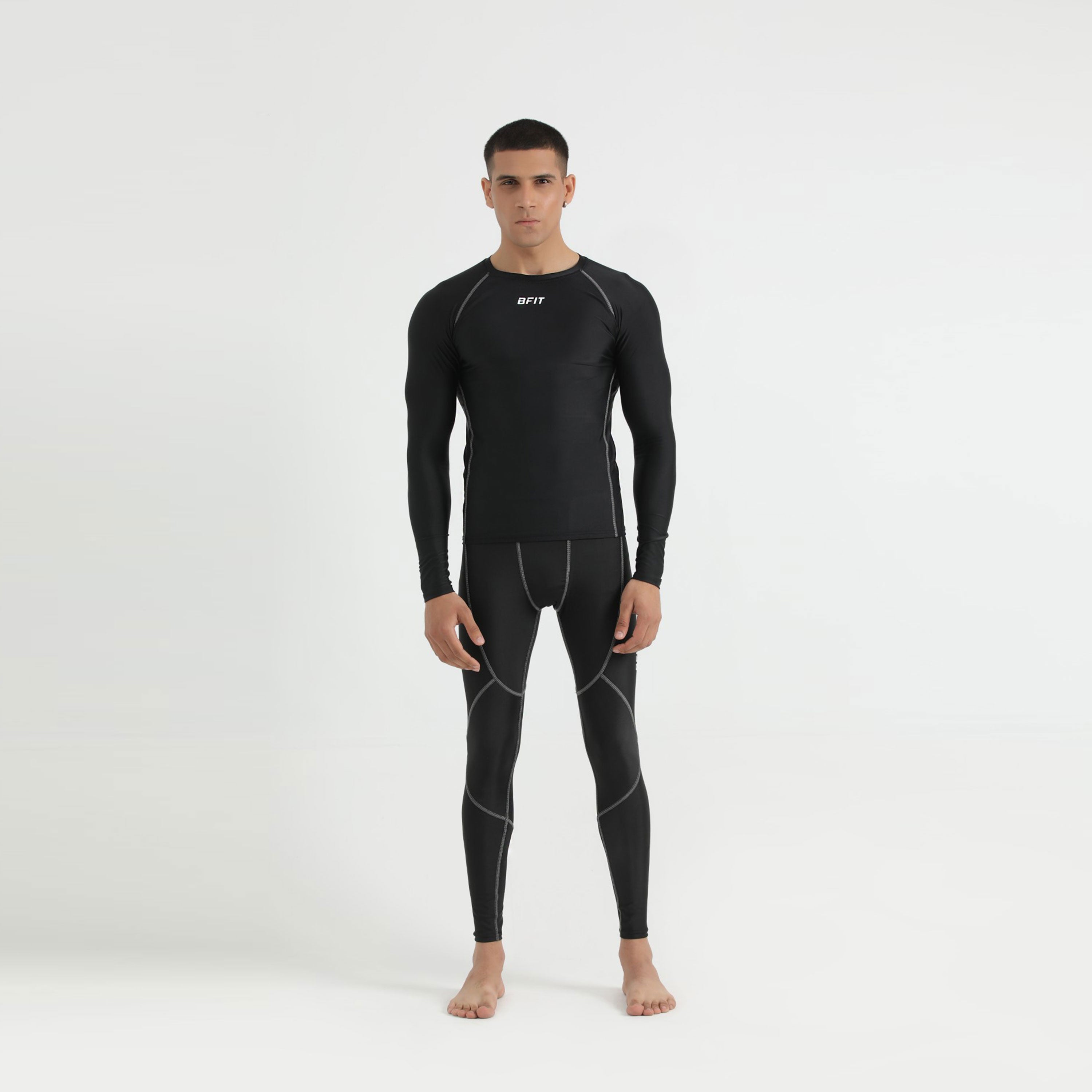 Men's Athletic Base Layer Cross Compression Set