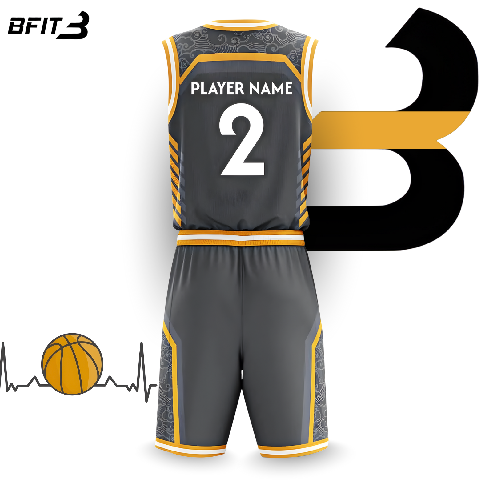 Pro Fit Basketball Uniform Set