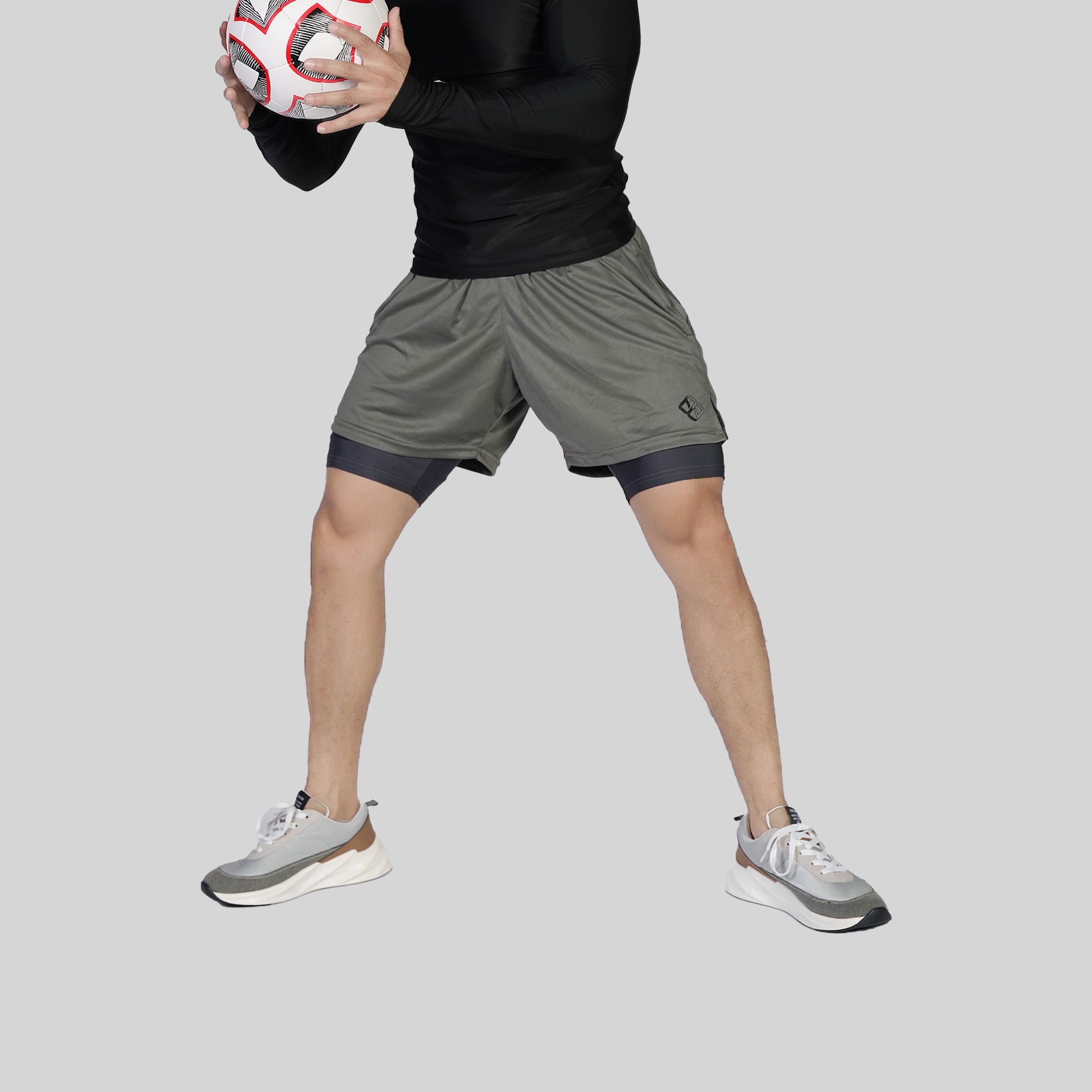 Men's Performance Tech Loose-Fit double layer Shorts