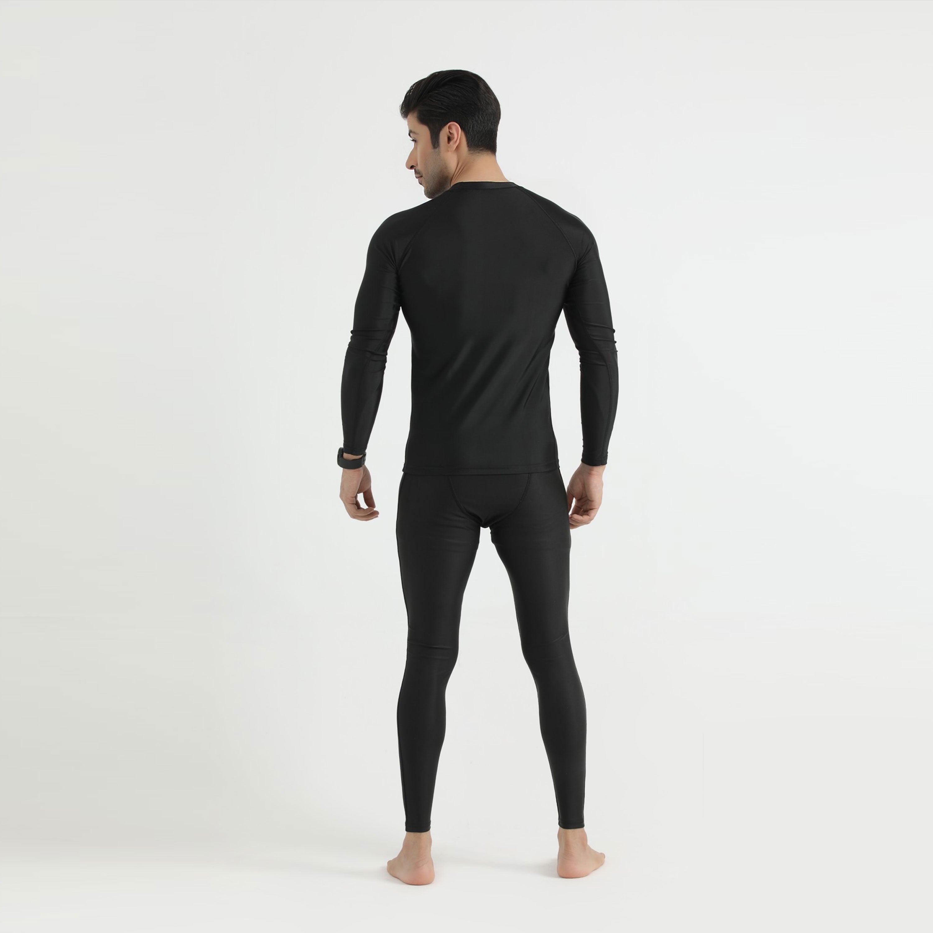 Men's Athletic Base Layer Compression Set - Black