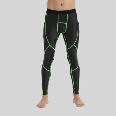 Cross Compression Leggings - Green