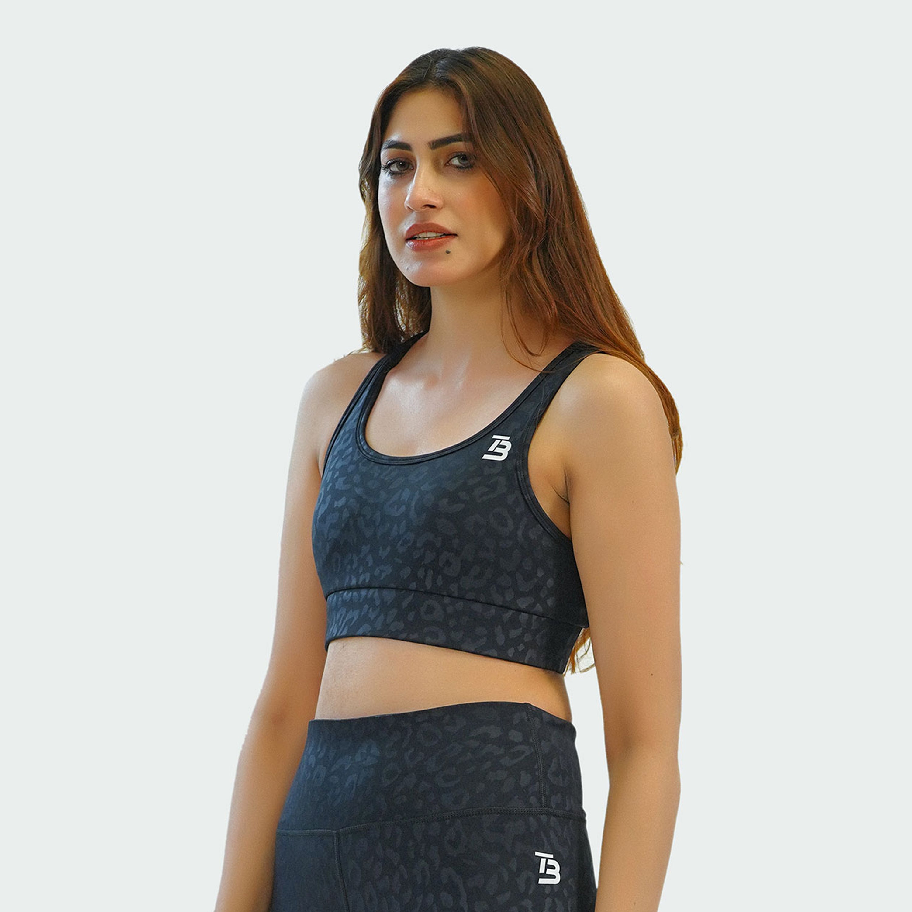 Leopard Luxe Sports Bra