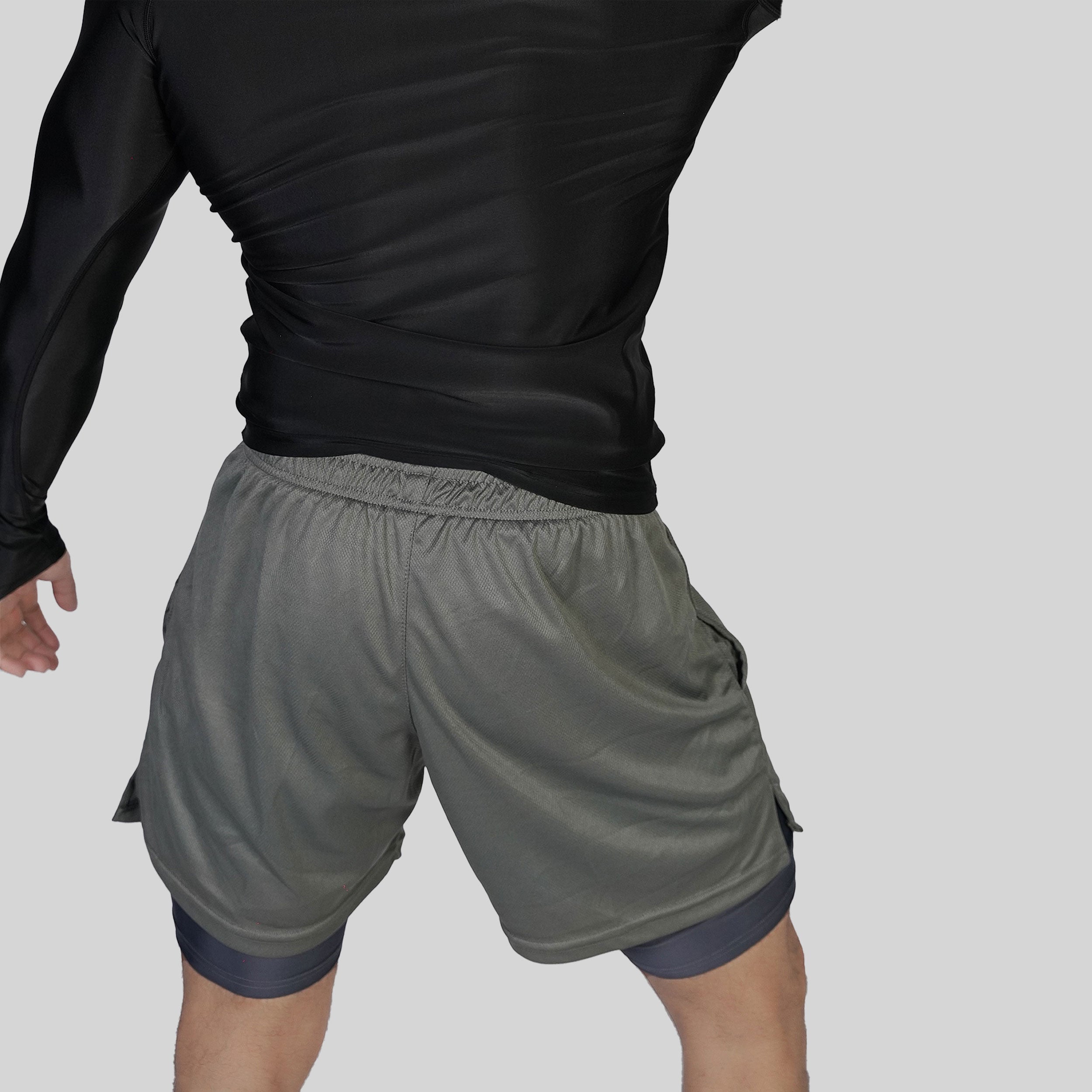 Men's Performance Tech Loose-Fit double layer Shorts