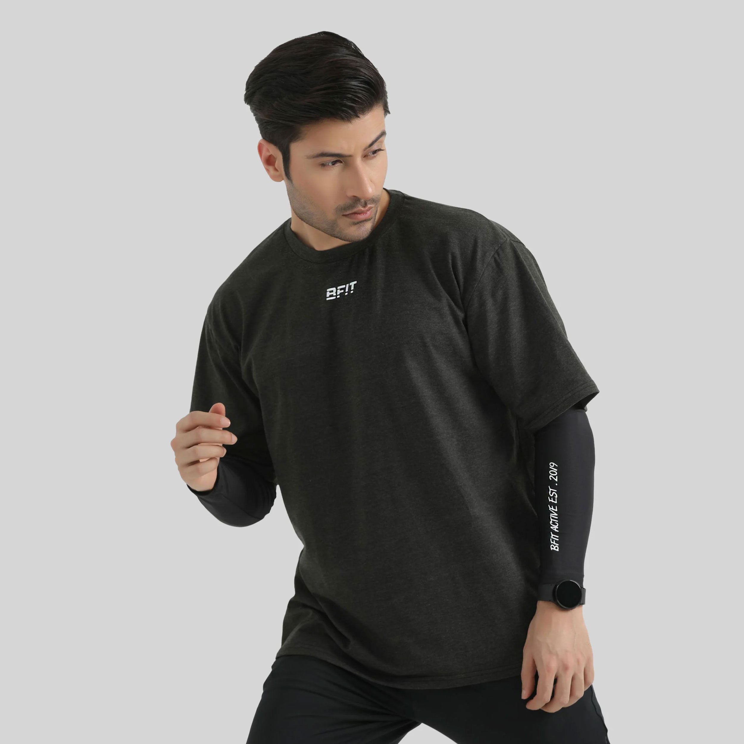 Oversized Shirts Absorbed Compression Sleeves