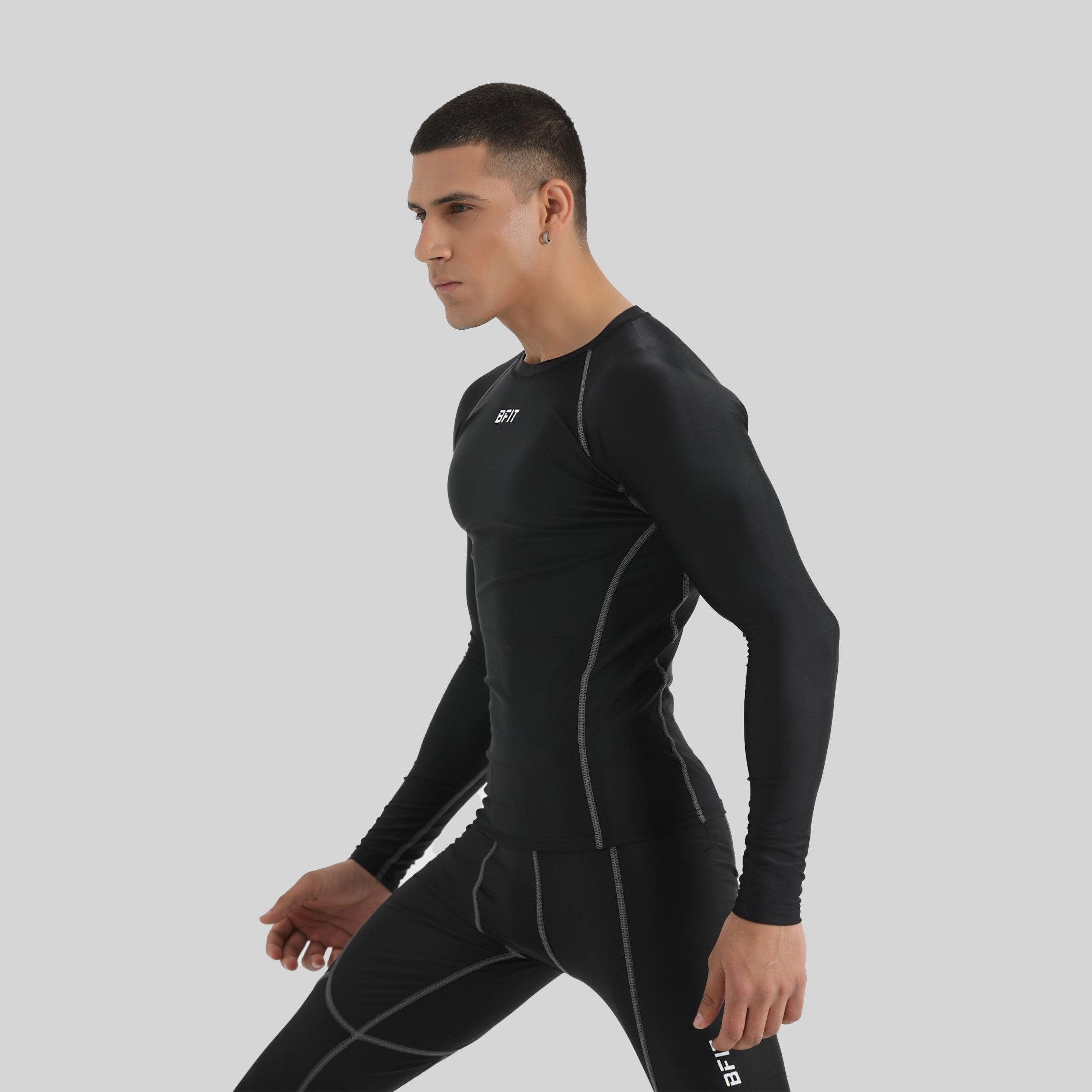 Long Sleeve Cross Compression Shirt