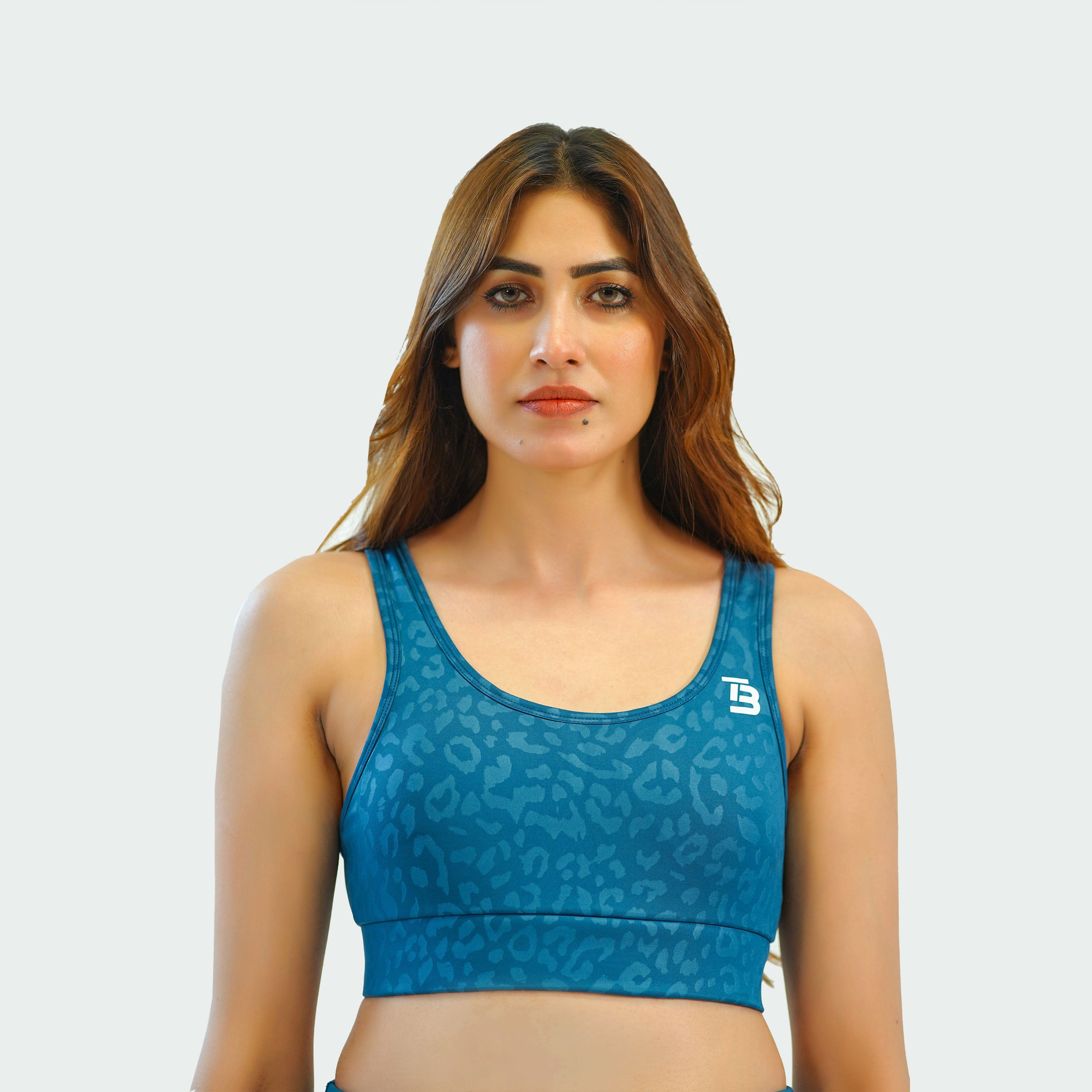 Leopard Luxe Sports Bra