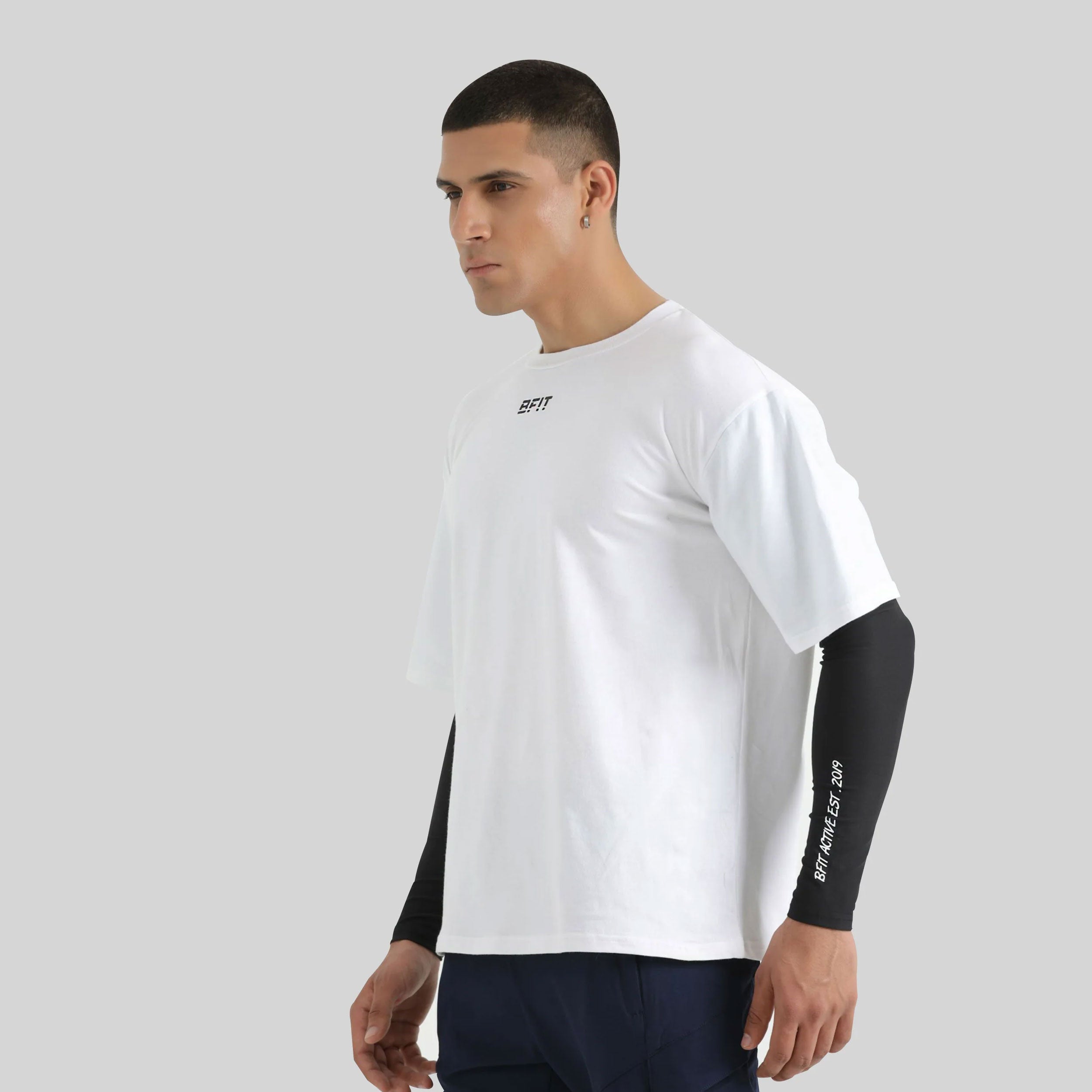 Oversized Shirts Absorbed Compression Sleeves