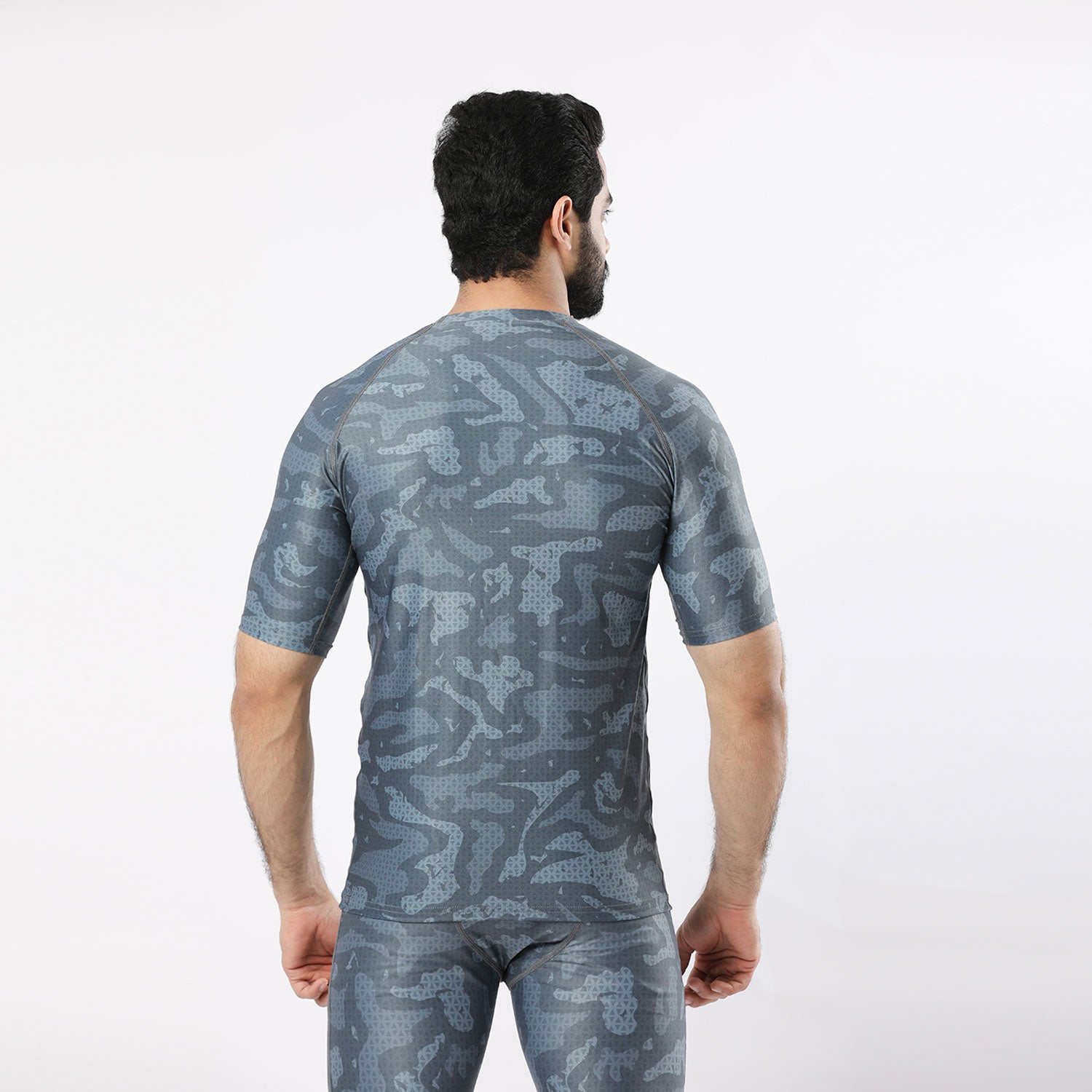 Camo Compression Short Sleeve Shirt