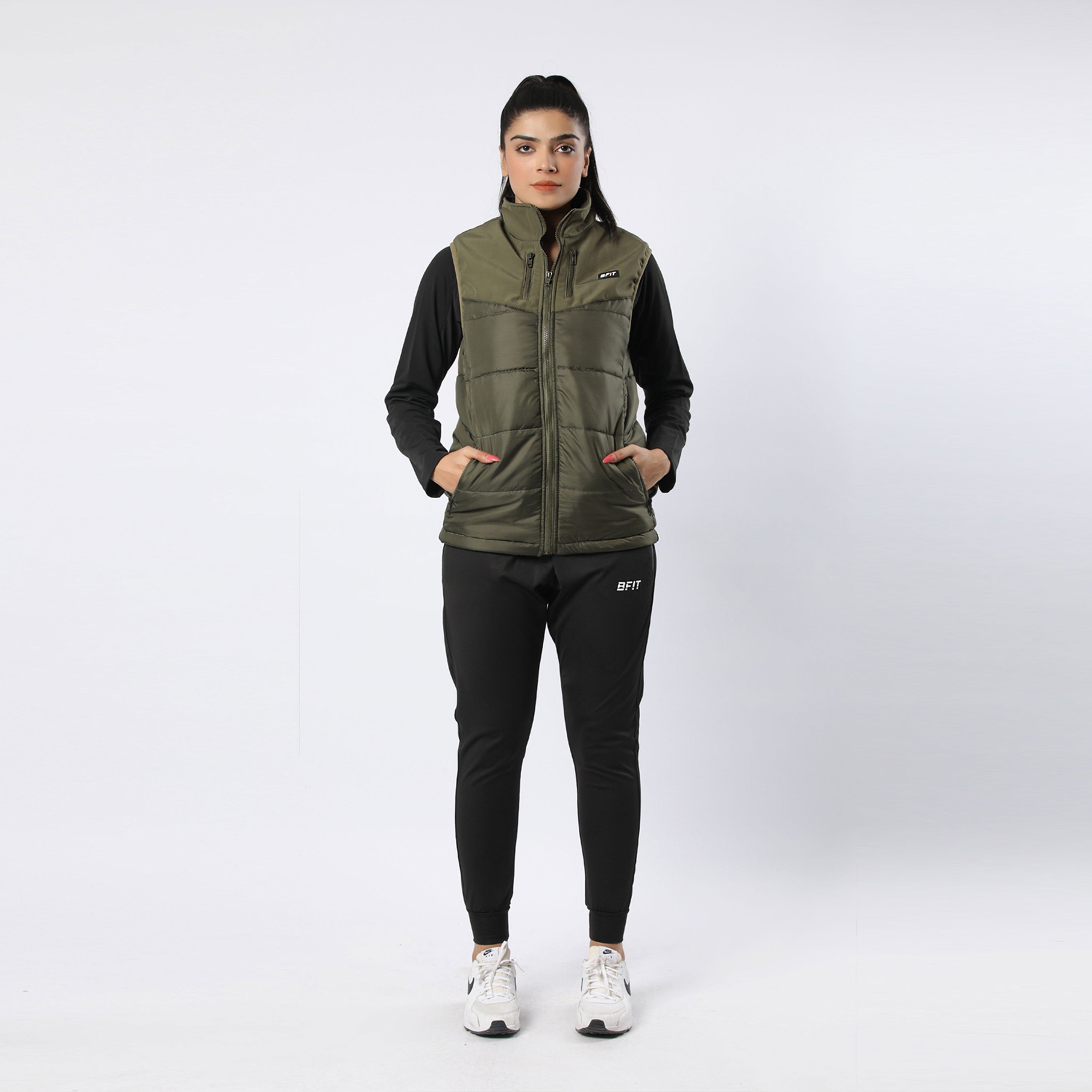 Hybrid Quilted Sleeveless Jacket