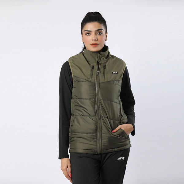 Hybrid Quilted Sleeveless Jacket