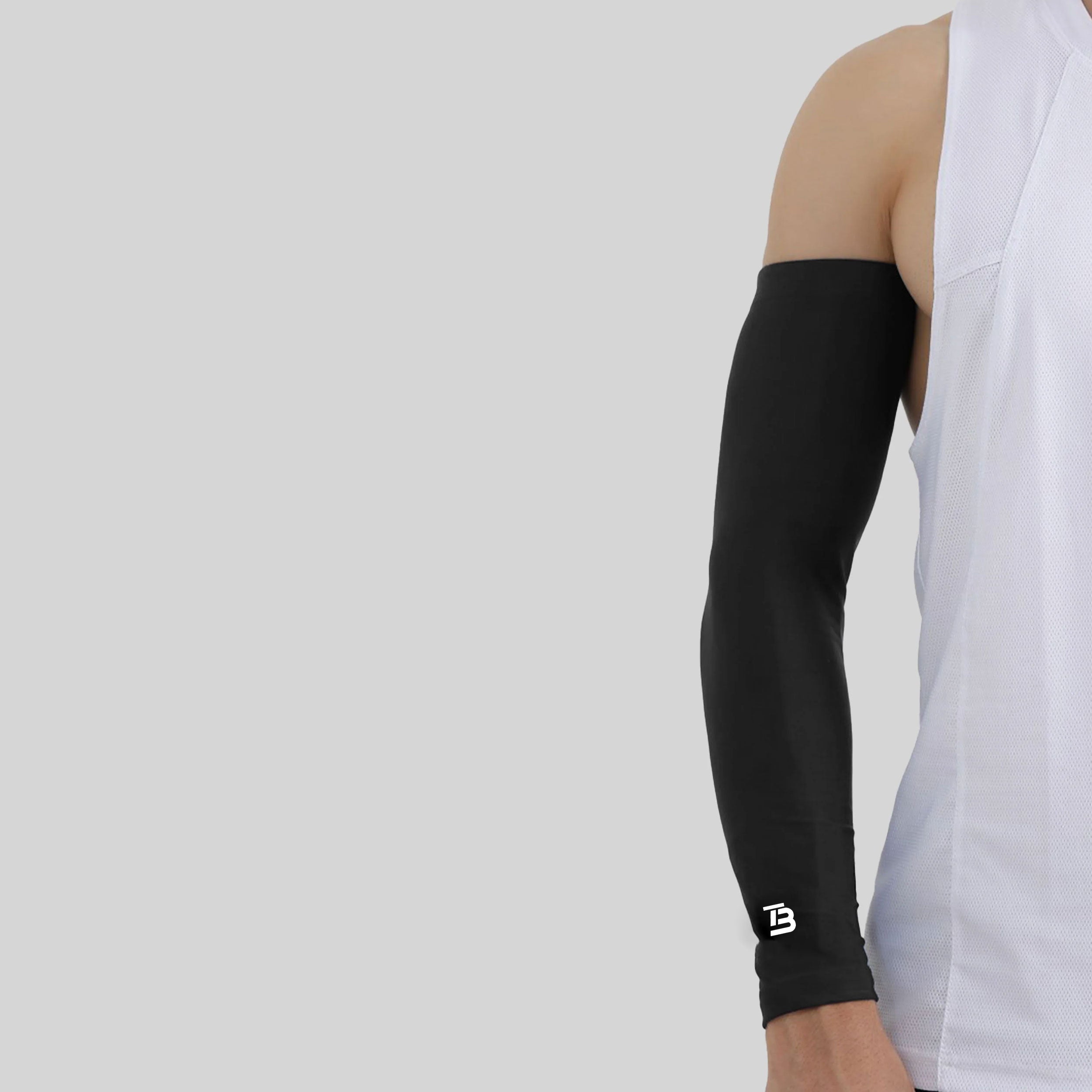 Muscular Compression Arm Sleeve - Black