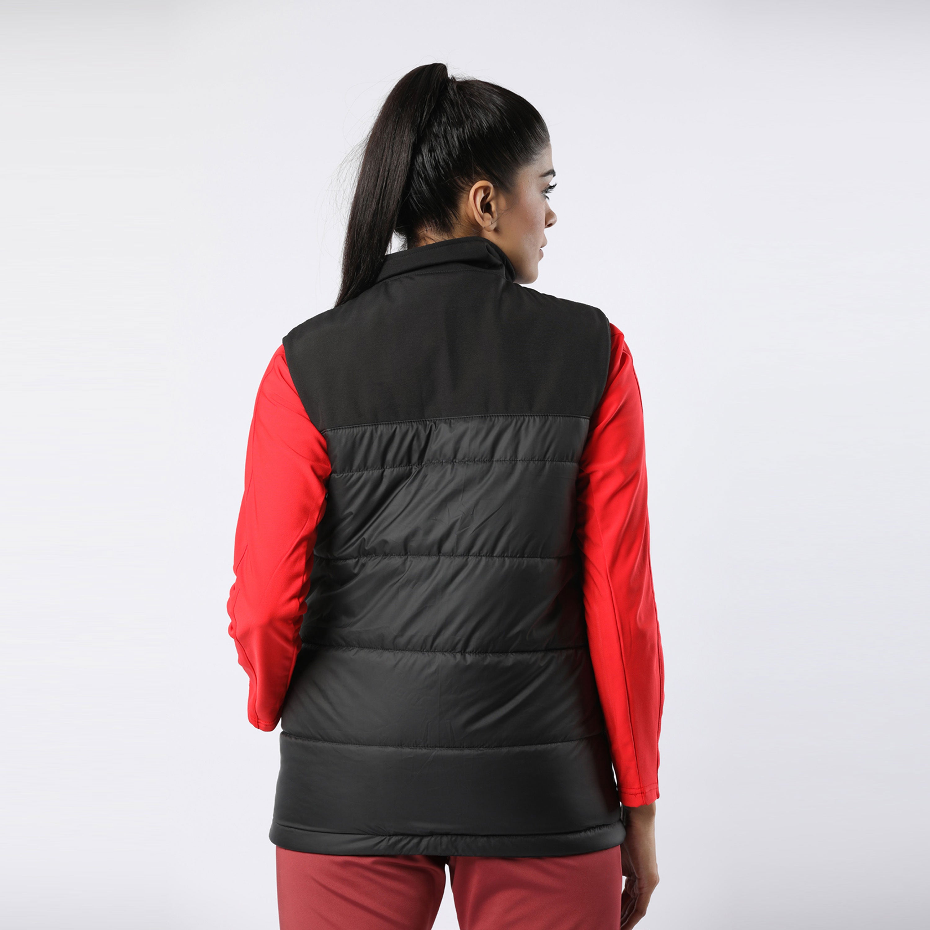 Hybrid Quilted Sleeveless Jacket