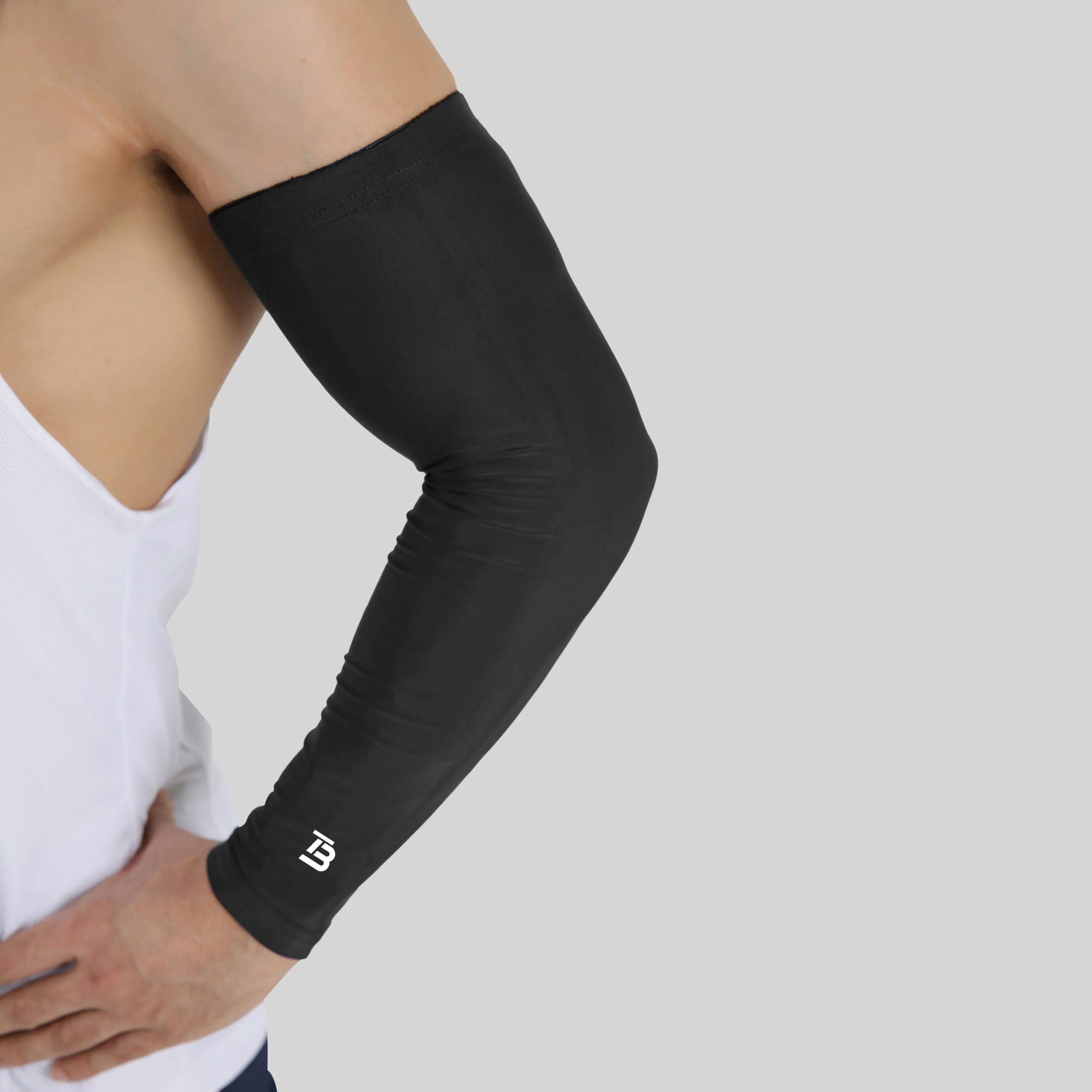 Muscular Compression Arm Sleeve - Black