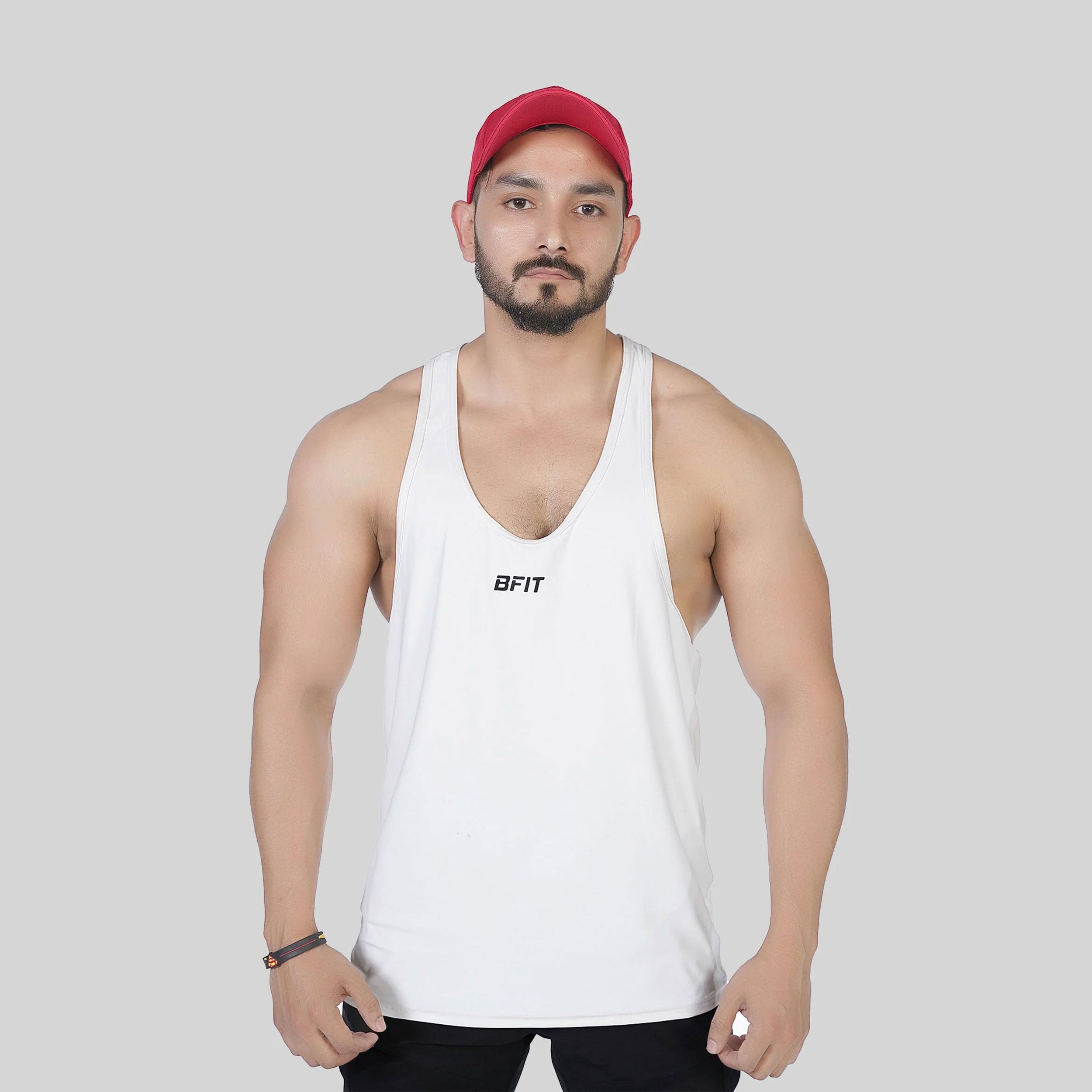 Men's DRI-FIT Microfiber Stringer Tank Top