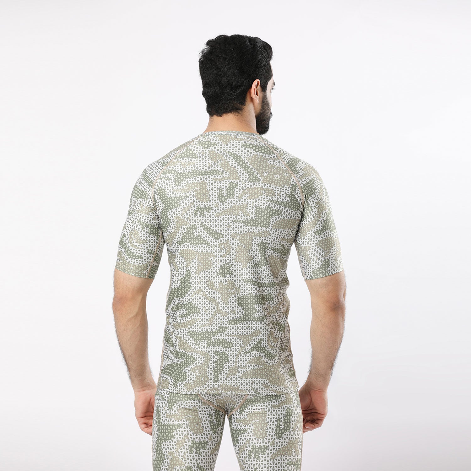 Camo Compression Short Sleeve Shirt