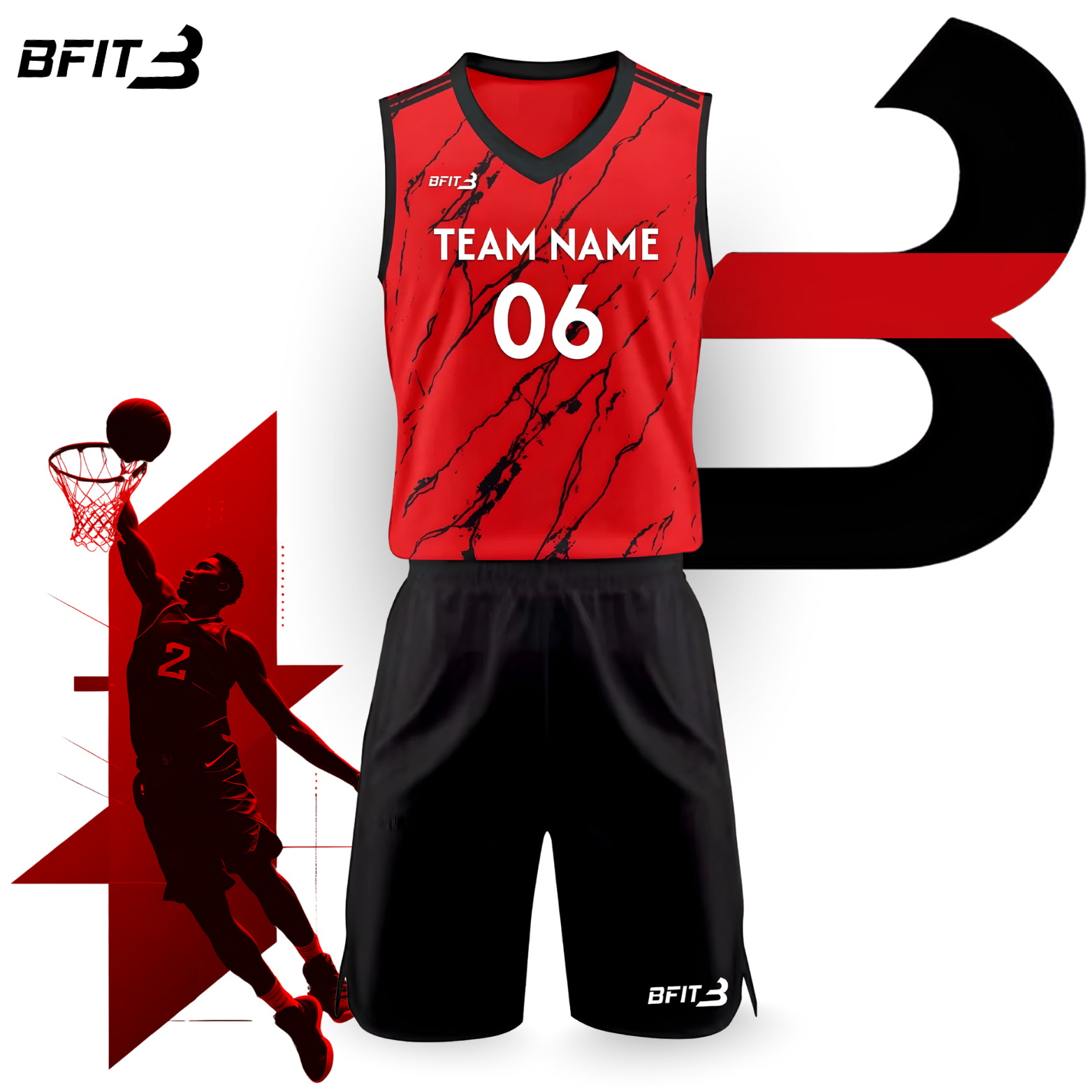 Essential Basketball Uniform Set