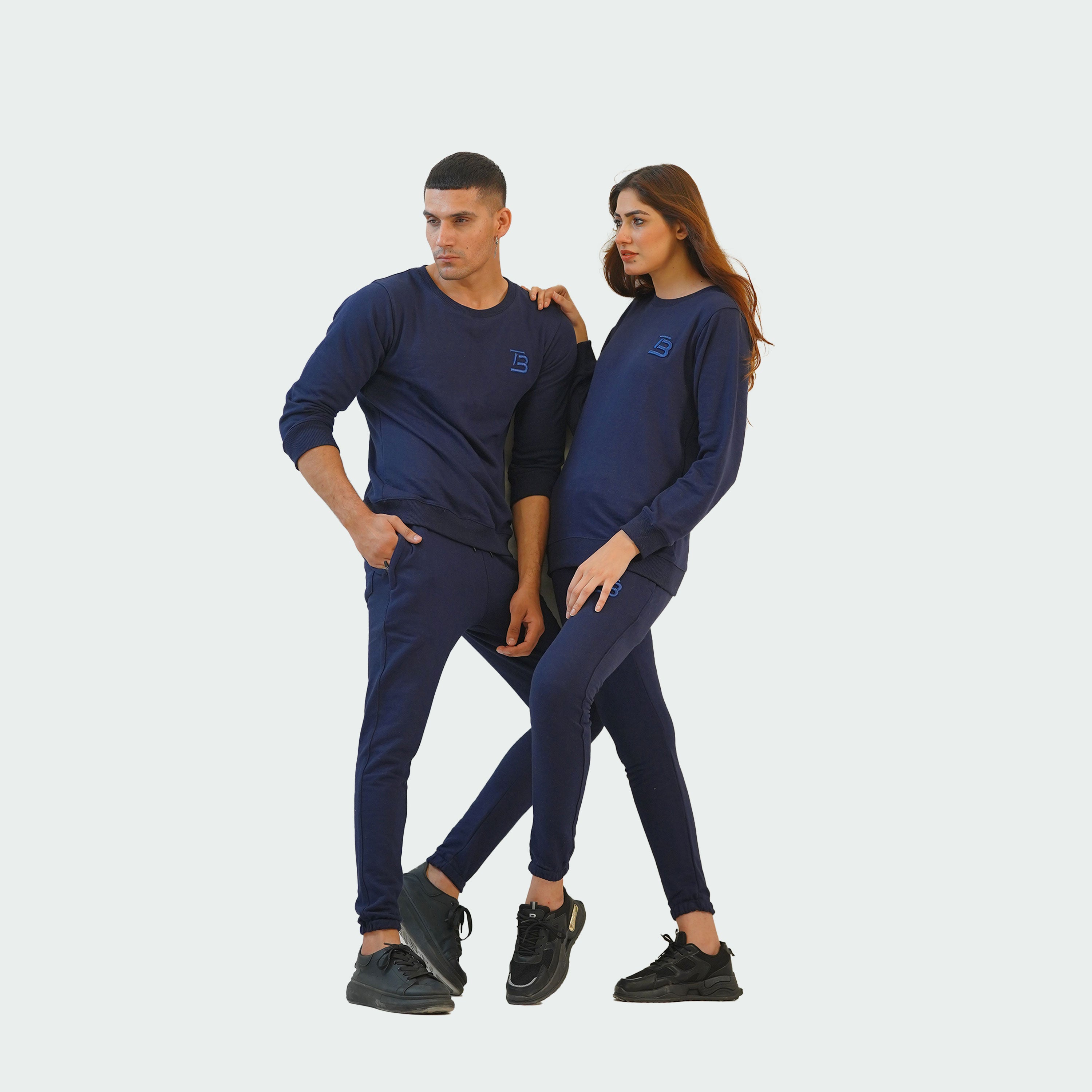 Cozy Unisex Athletic Wear - Navy