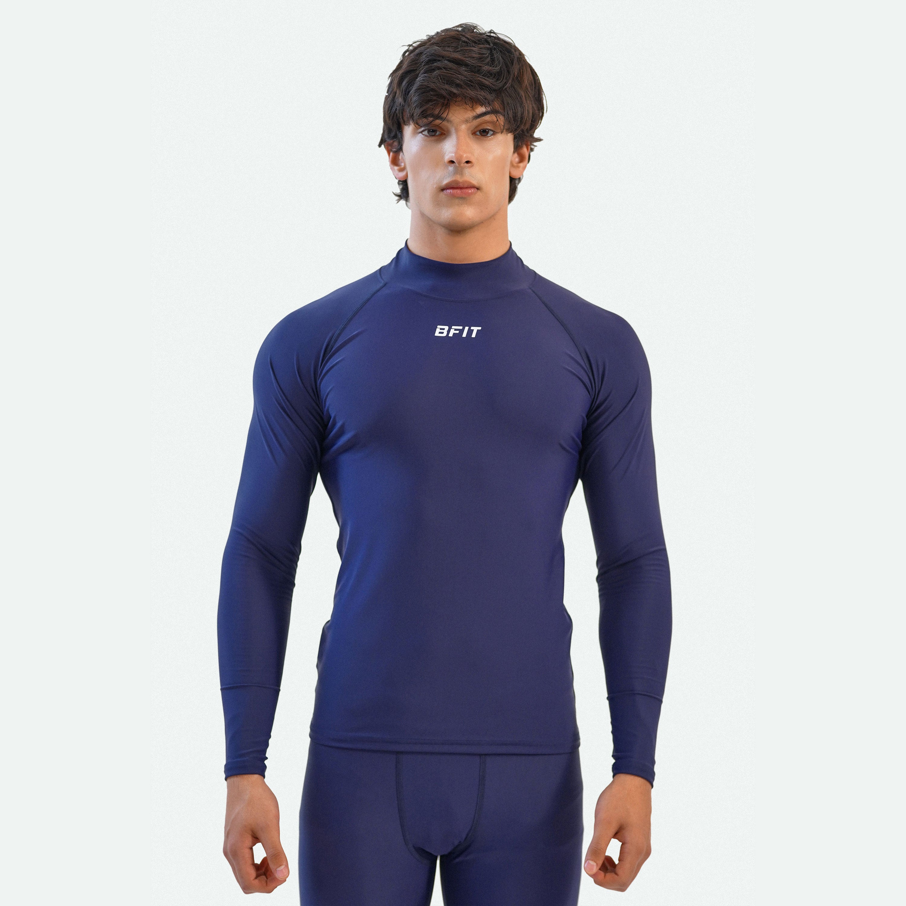 Turtle Neck Compression Shirt
