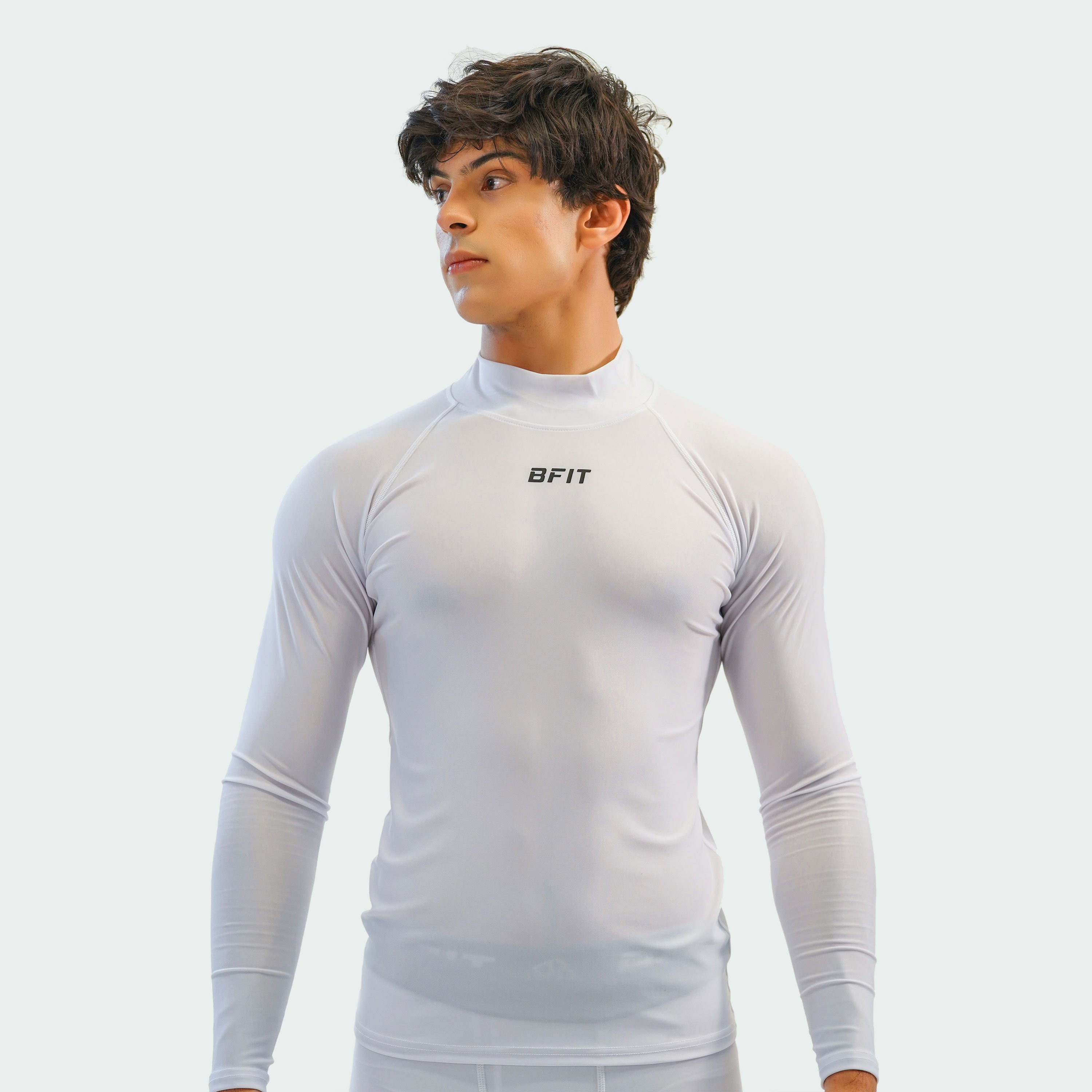 Turtle Neck Compression Shirt