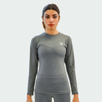 Athletic Compression Shirt - Grey