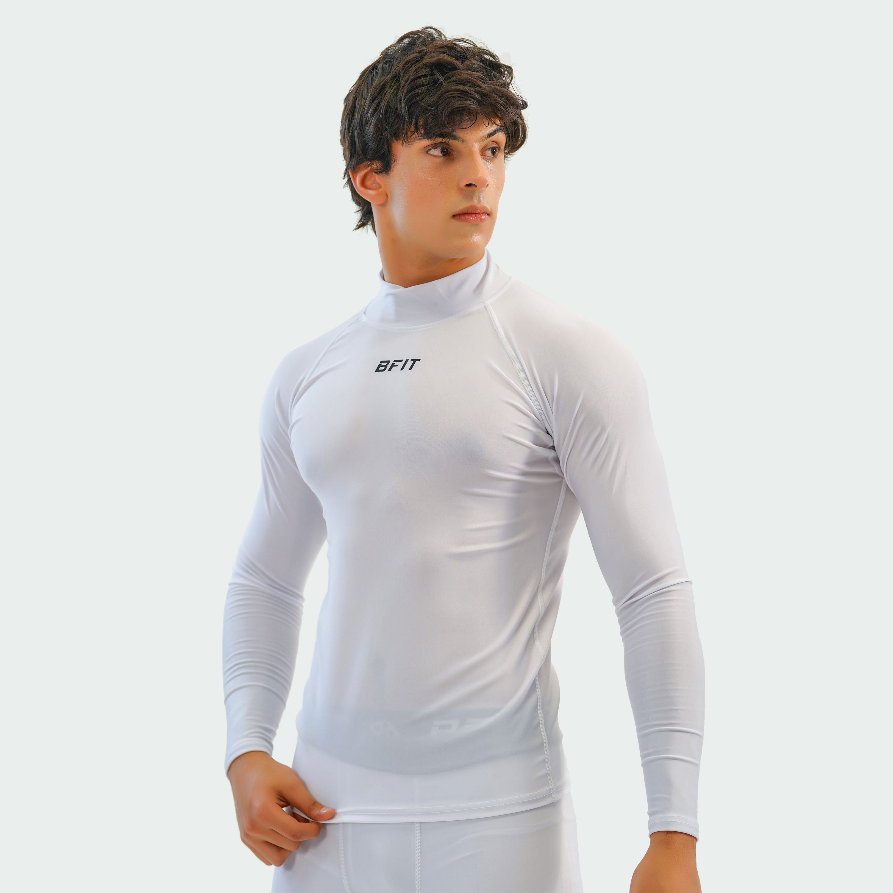 Turtle Neck Compression Shirt