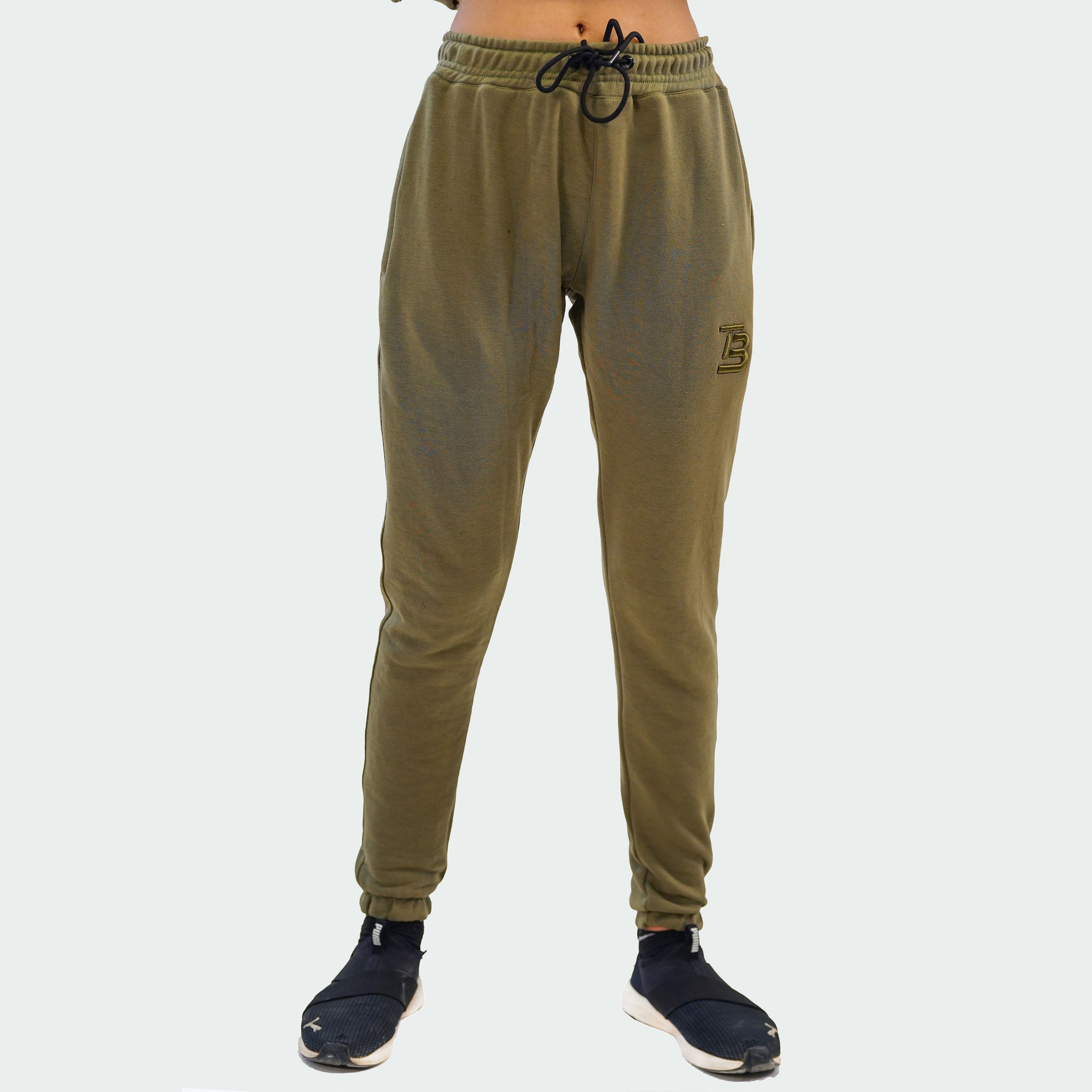 Classic Casual Trousers - Olive Green