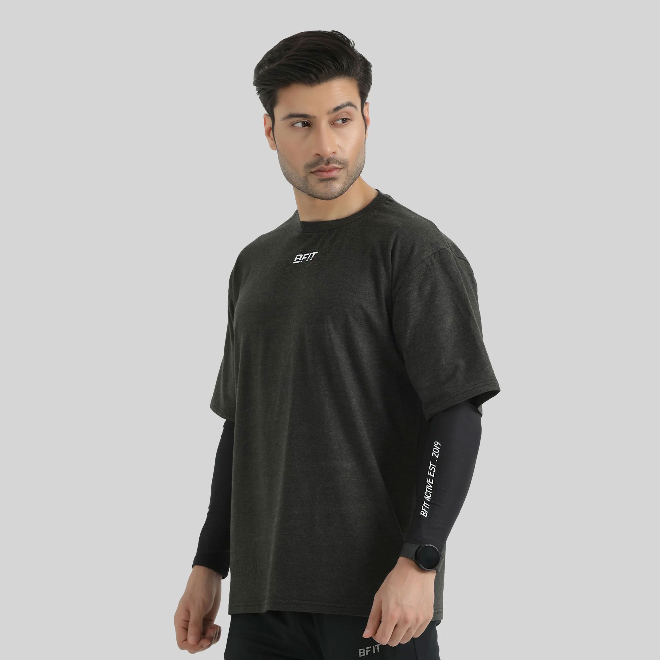 Oversized Shirts Absorbed Compression Sleeves