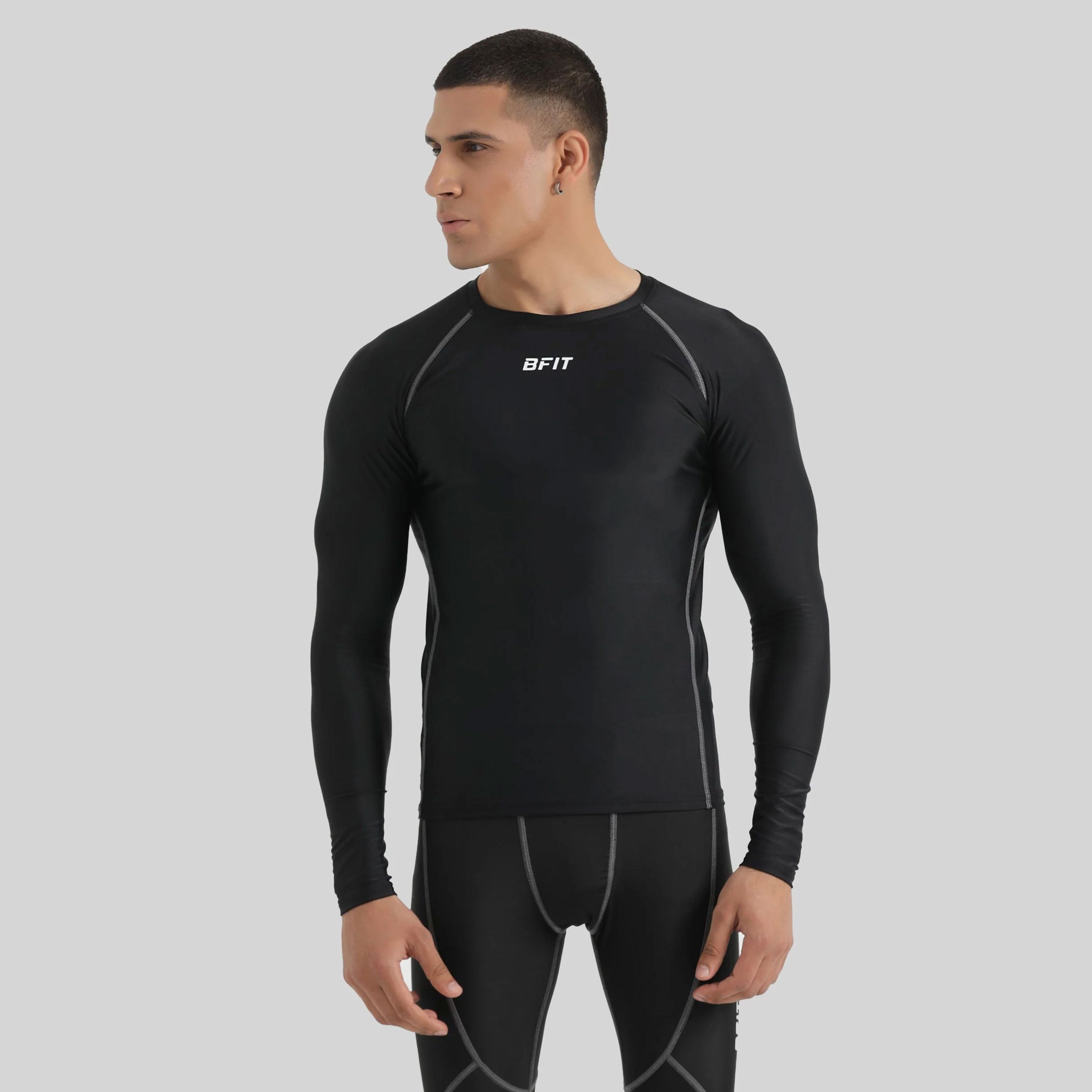 Long Sleeve Cross Compression Shirt
