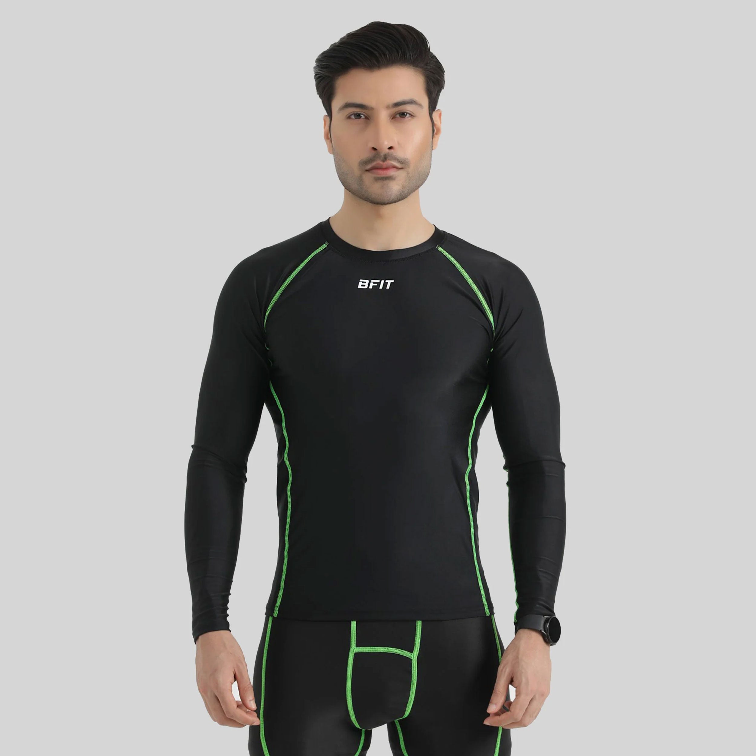 Long Sleeve Cross Compression Shirt