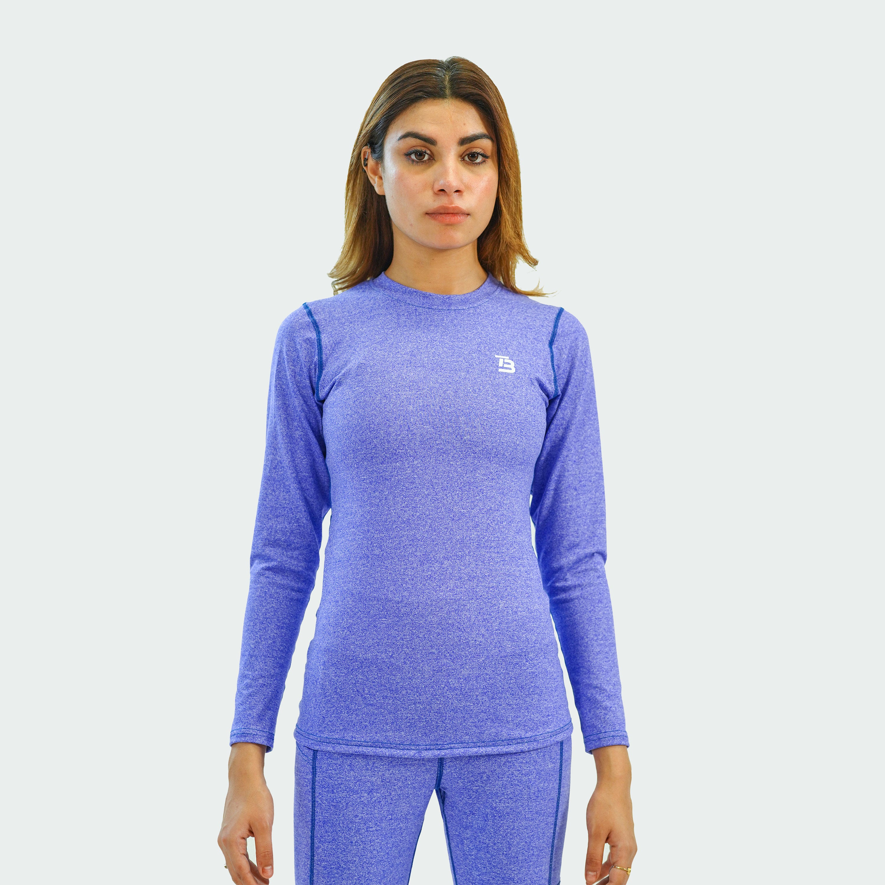 Athletic Compression Shirt - Blue