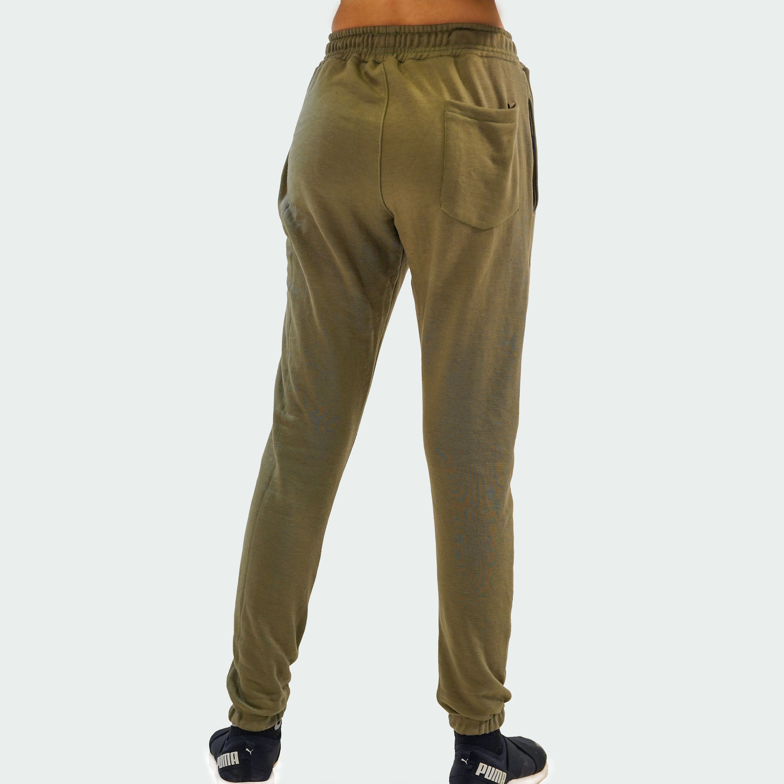Classic Casual Trousers - Olive Green