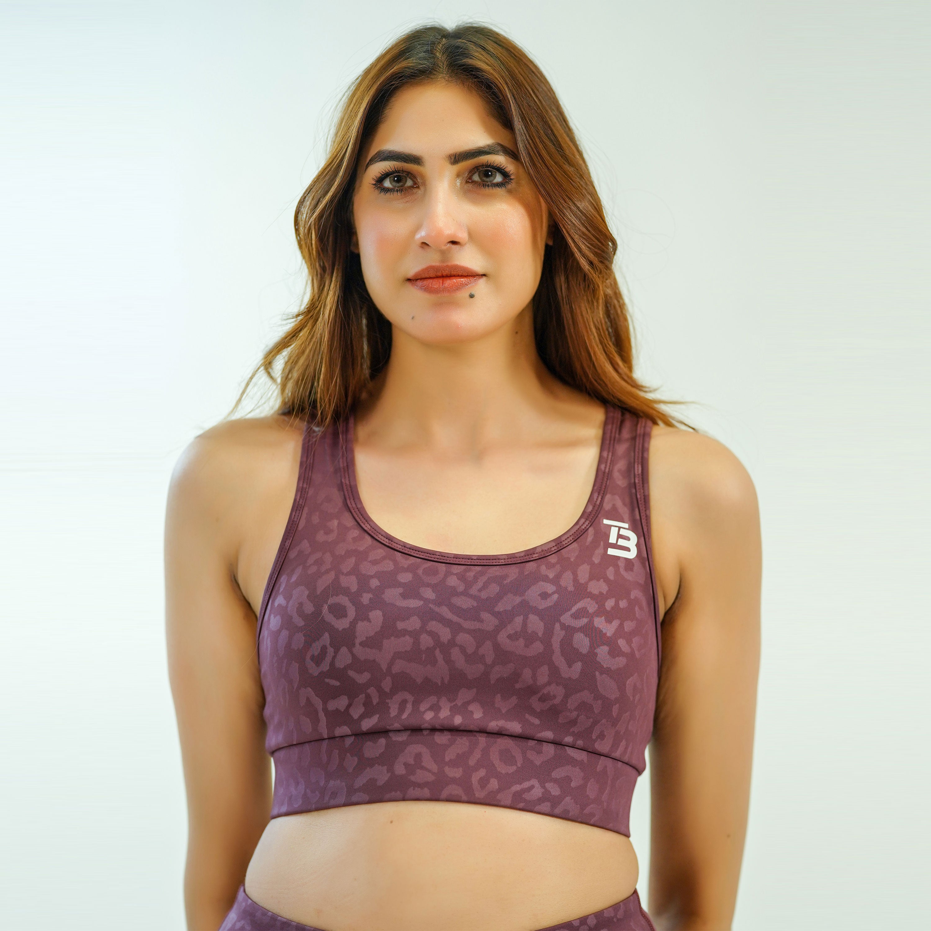 Leopard Luxe Sports Bra