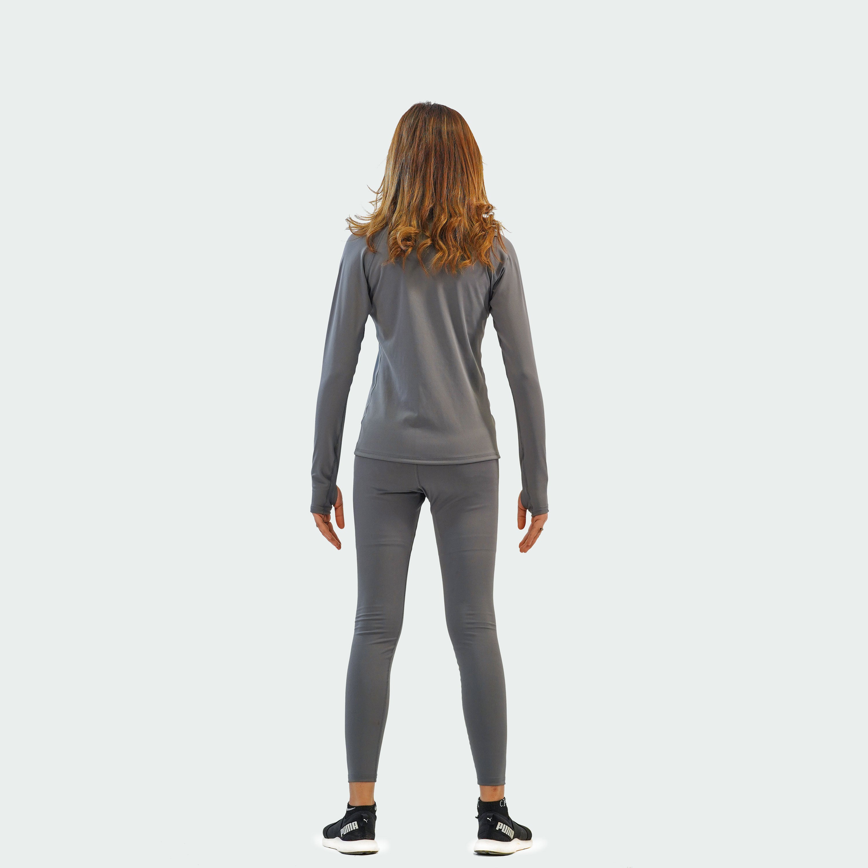 Zipper Attire - Grey