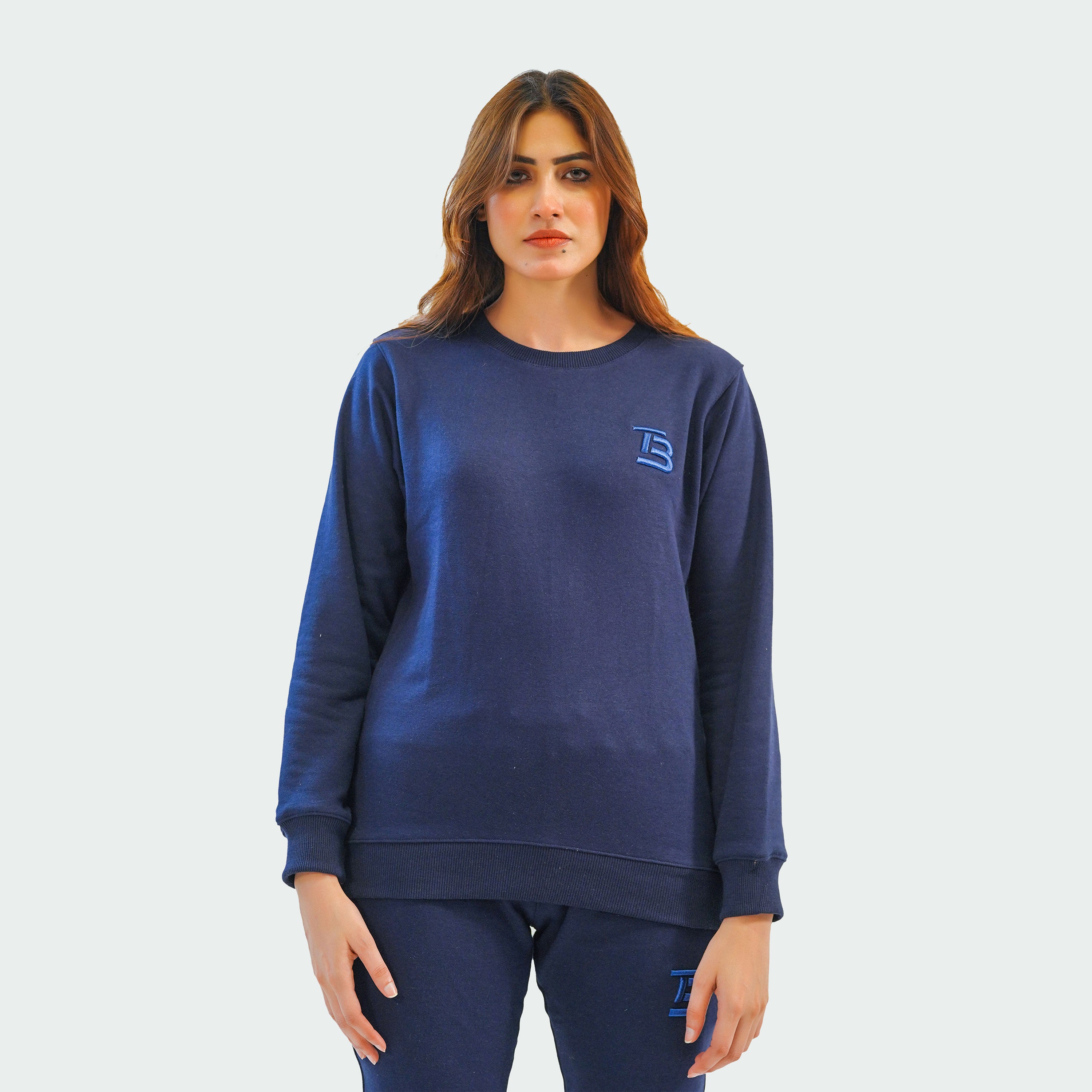 Women Classic Comfort Sweatshirt - Navy