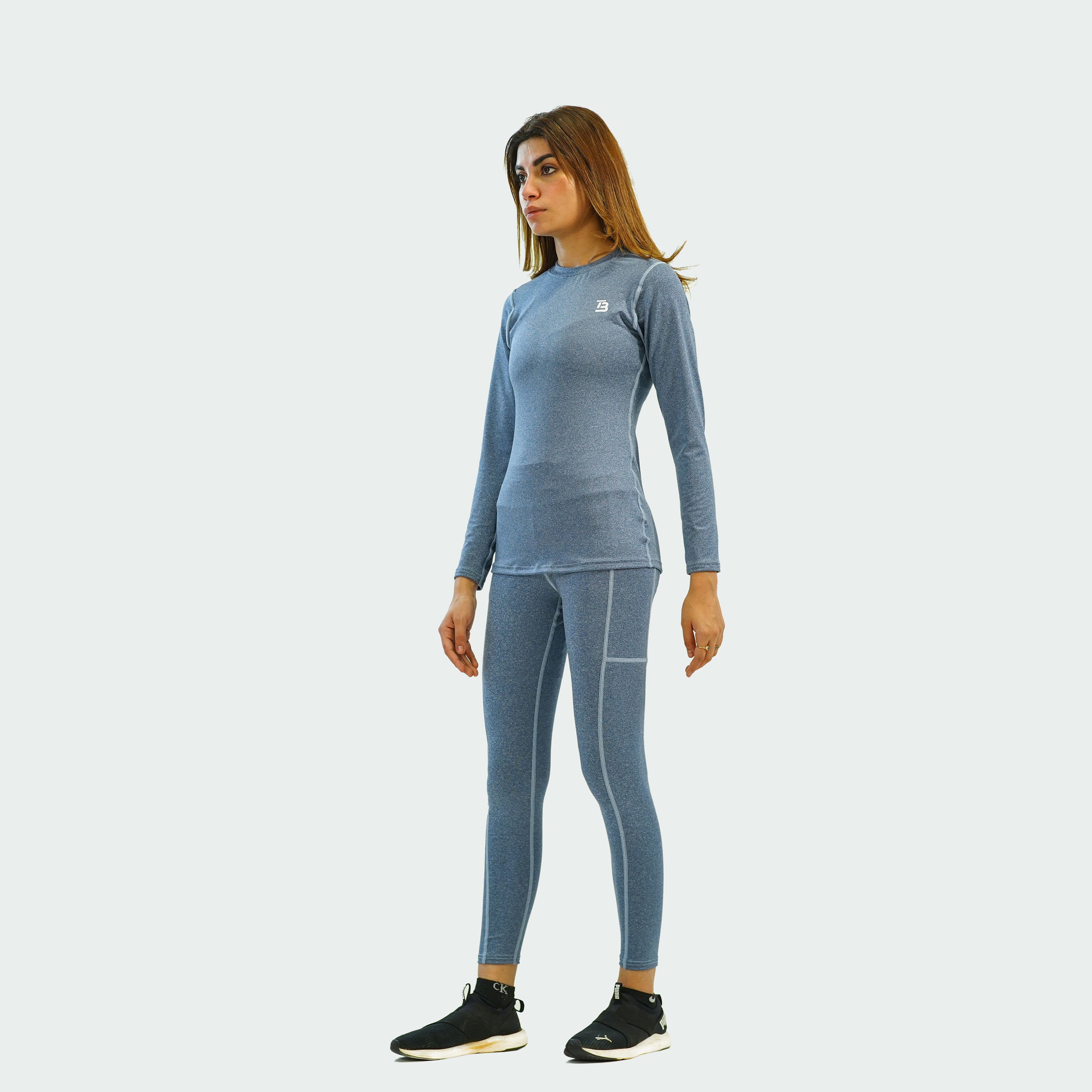 Thunder Compression Set - Sea Grey