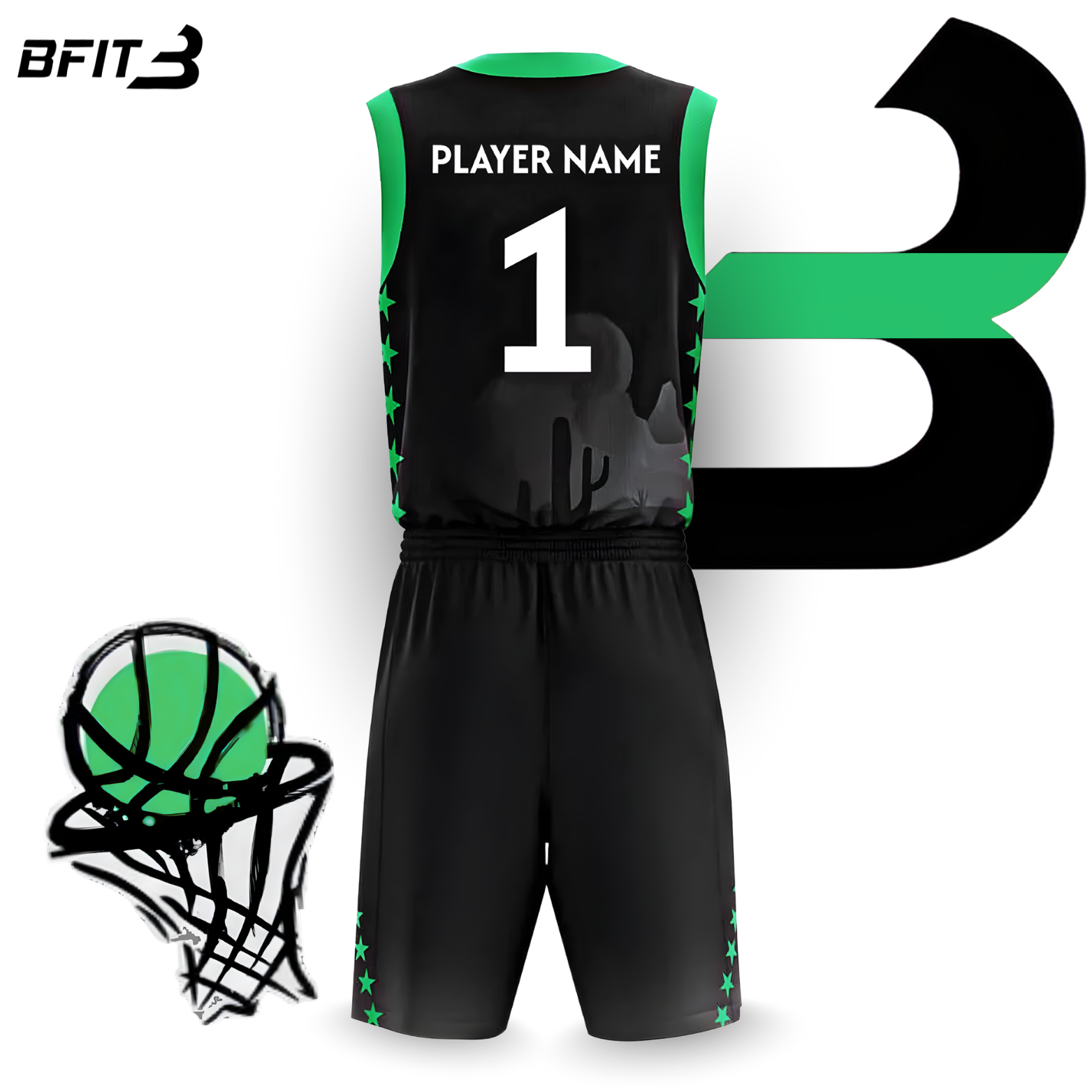 Classic Basketball Uniform Set
