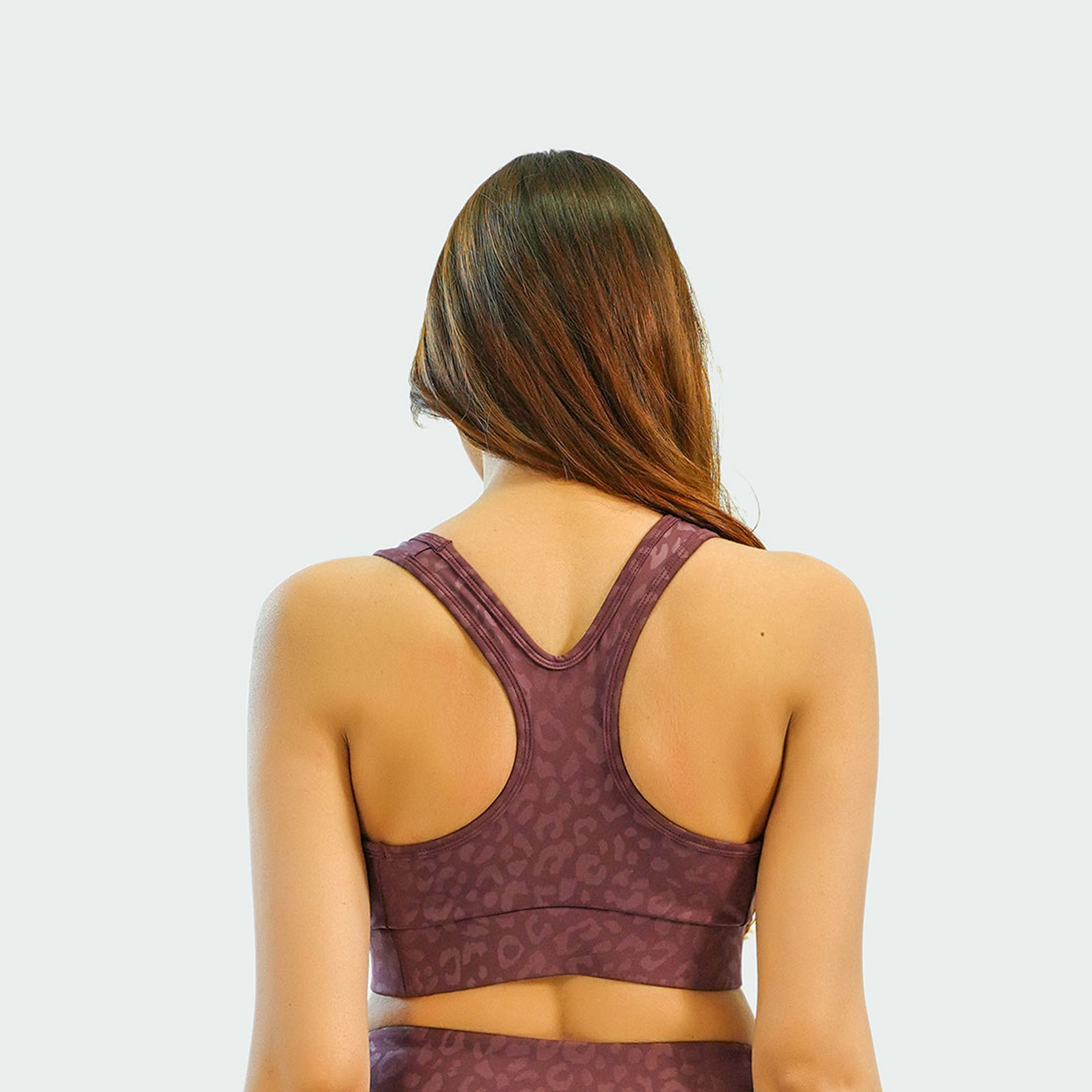 Leopard Luxe Sports Bra